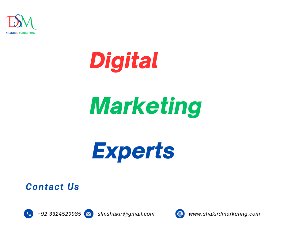Contact Us ShakirDMarketing